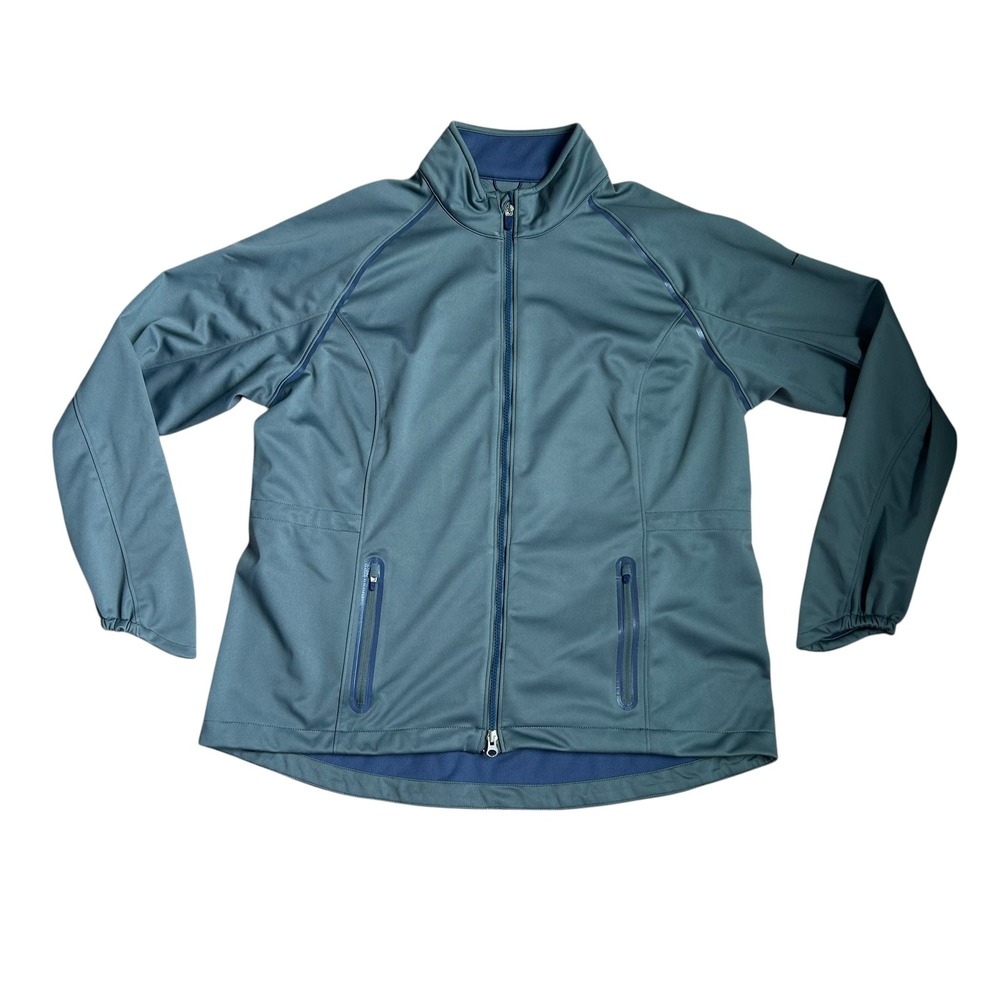Zero Restriction Womens Full Zip Softshell Golf Jacket Outdoor Athletic XL